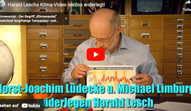 Harald Leschs Klima-Video restlos widerlegt!