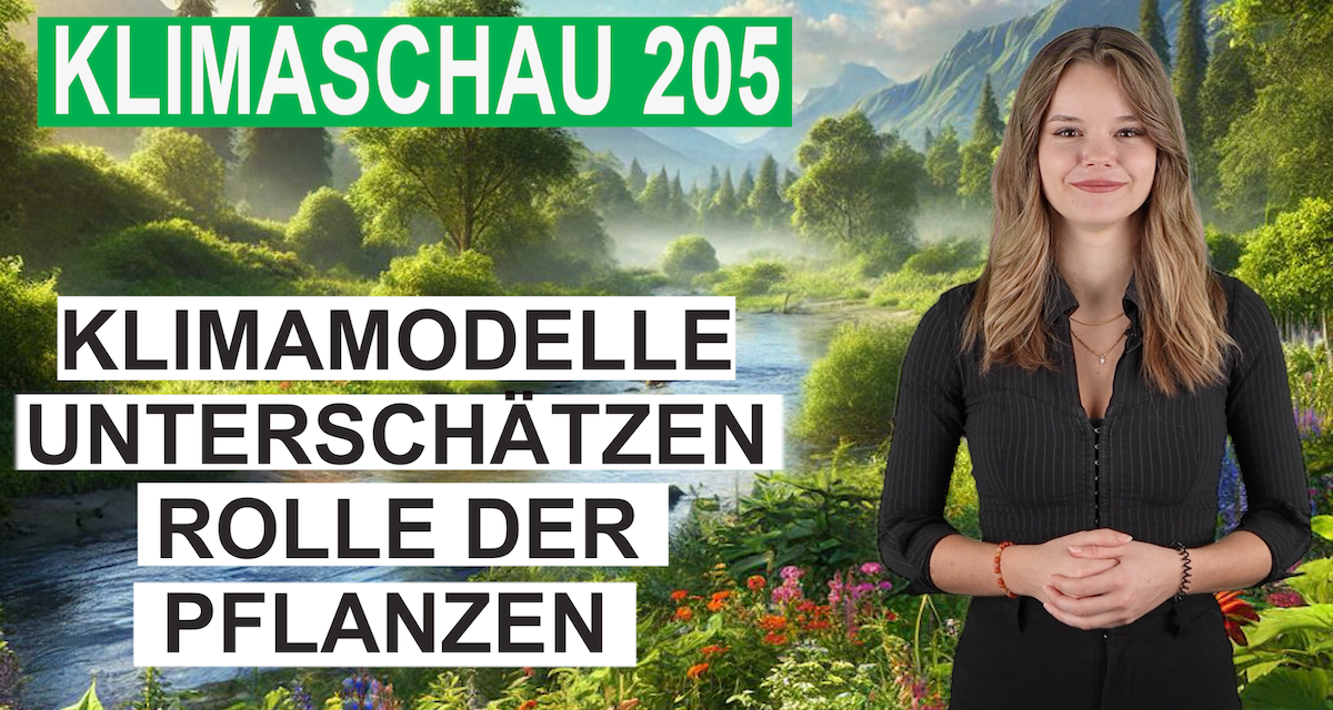 Klimamodelle unterschätzen  Rolle der Pflanzen – Klimaschau 205