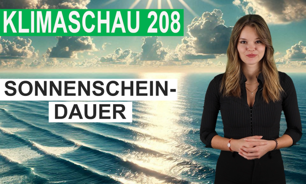 Sonnenscheindauer durch Meereszyklen bestimmt – Klimaschau 208