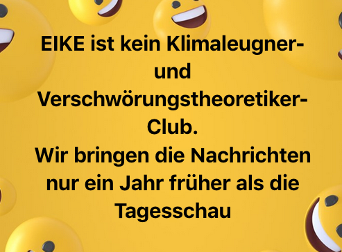 Was sind Verschwörungstheorien? Leugnet EIKE das Klima?