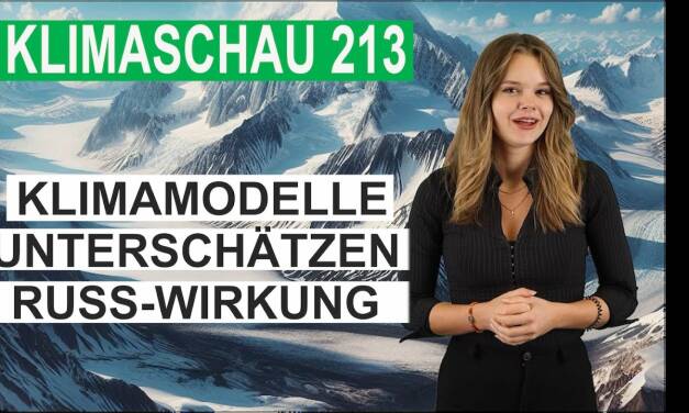 Klimamodelle unterschätzen Ruß-Wirkung – Klimaschau 213