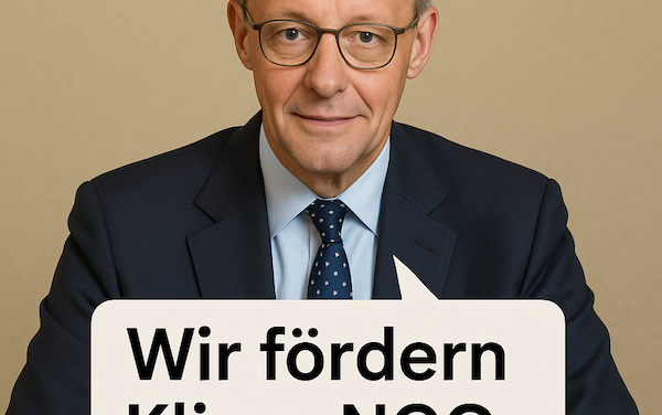 Merz-Regierung eindeutig für „aktive und passive Förderung“ von NGOs