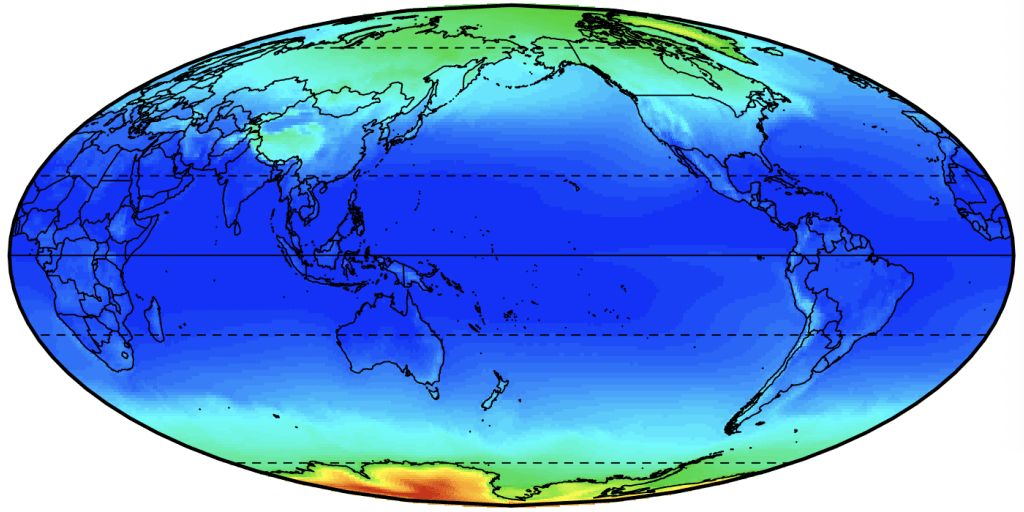 CERES-Satellitendaten zeigen geringe Klima-Sensitivität