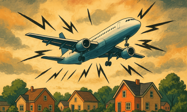 Studie warnt davor, daß der Klimawandel den Fluglärm verstärken wird