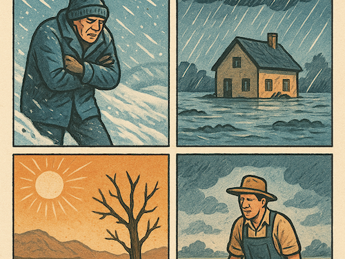 Schwarz auf Weiß: Qualitätspresse machte in den 1970ern Klima-Panik mit Eiszeit-Warnung