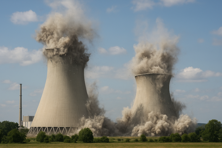 Kernkraftwerk Gundremmingen wird am Sonnabend Mittag gesprengt!