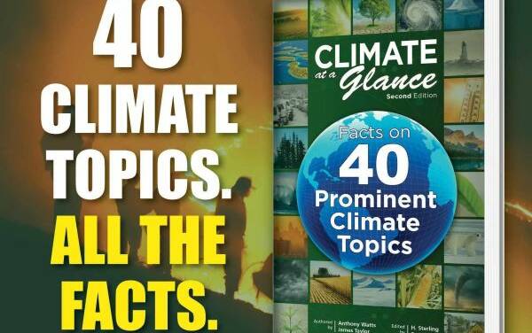 Neues Buch „Climate at a Glance” hinterfragt mit harten Fakten das Narrativ von der „Klimakrise”