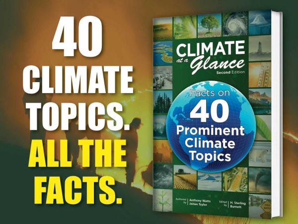 Neues Buch „Climate at a Glance” hinterfragt mit harten Fakten das Narrativ von der „Klimakrise”