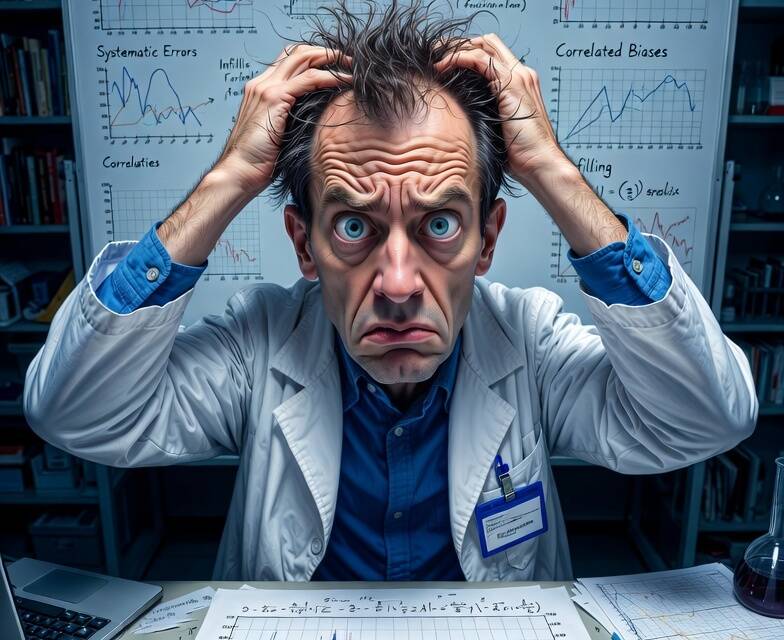 Globale Mitteltemperatur Fehler zu groß – Keine Korrelation möglich