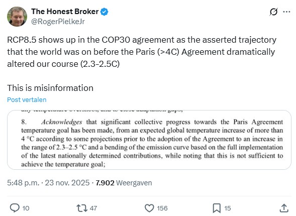 Bei COP30 wird gelogen, um dessen Existenz zu rechtfertigen