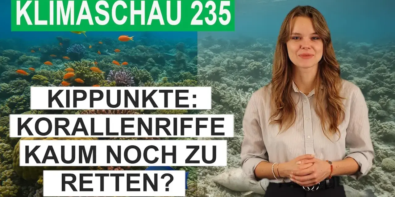 Kipppunkte: Tropische Korallenriffe kaum mehr zu retten? Klimaschau 235