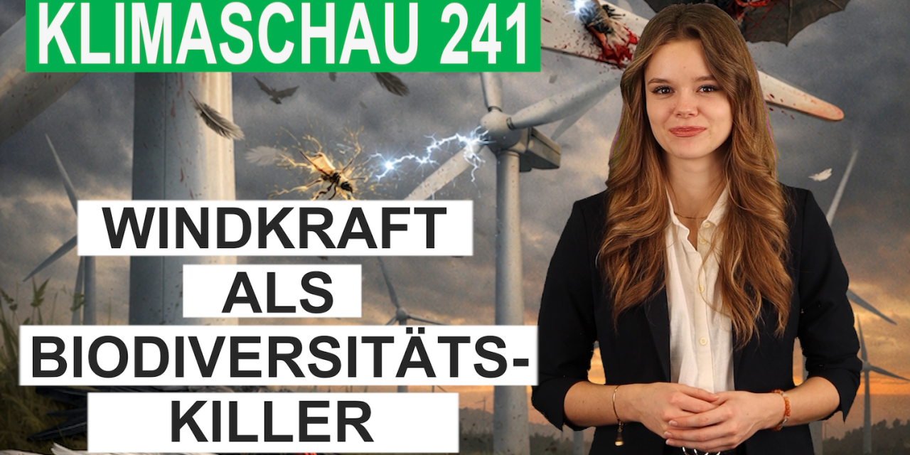 Windkraft als Biodiversitätskiller – Klimaschau 241