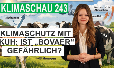 Klimaschutz mit Kuh: Ist „Bovaer“ gefährlich? Klimaschau 243