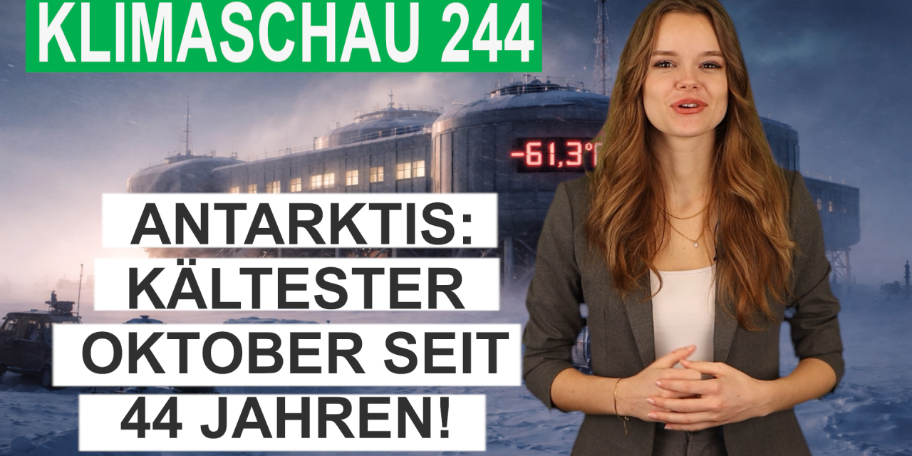 Antarktis: kältester Oktober seit 44 Jahren! Klimaschau 244