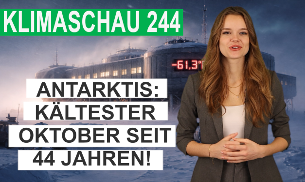 Antarktis: kältester Oktober seit 44 Jahren! Klimaschau 244