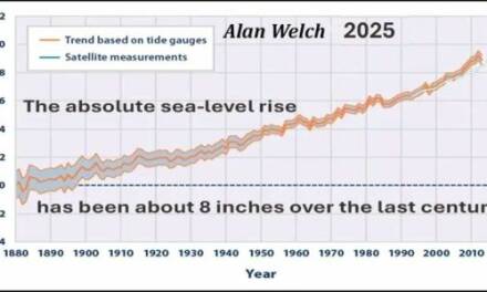 Messung und Analyse des Meeresspiegels über das Jahr 2025 mittels Satelliten