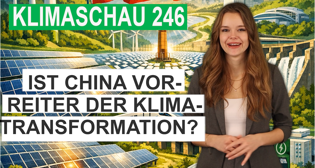 Klima-Lobbyismus aus China! Klimaschau 246