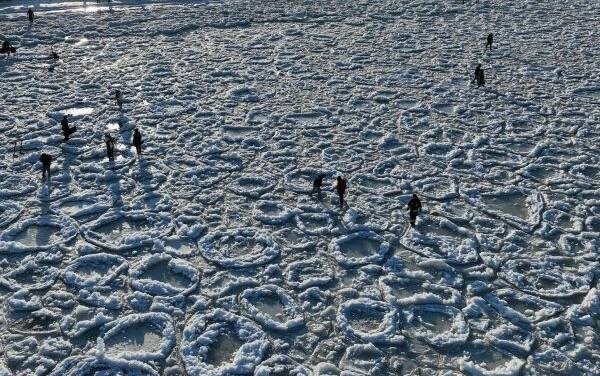 Skandinavien friert – Windturbinen frieren ein