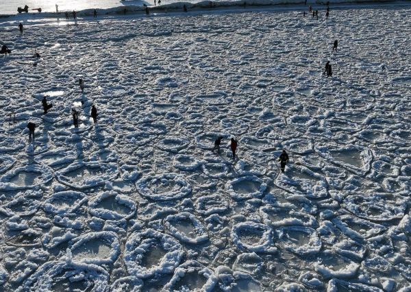 Skandinavien friert – Windturbinen frieren ein