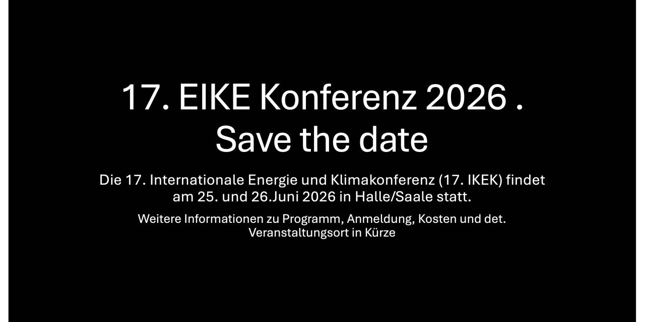 17. IKEK kommt!