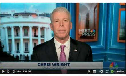 Energieminister Chris Wright hat einen Trick in petto, um den Ölpreisanstieg abzumildern.