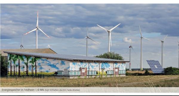 Klimareise: Minister Beermann besucht erstes energieautarkes Dorf Deutschlands