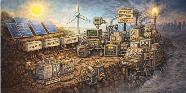 Ein weiterer Grund, warum die Stromerzeugung aus Wind und Sonne niemals ausreichen wird, um eine Wirtschaft zu betreiben