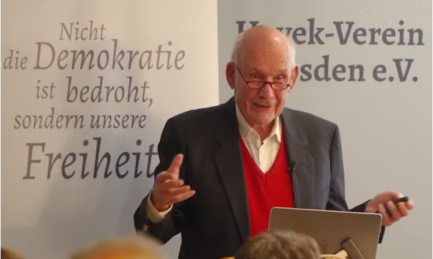 Michael Limburg bei der Hayek-Gesellschaft in Dresden: „Klima, CO₂ und Wasserdampf“