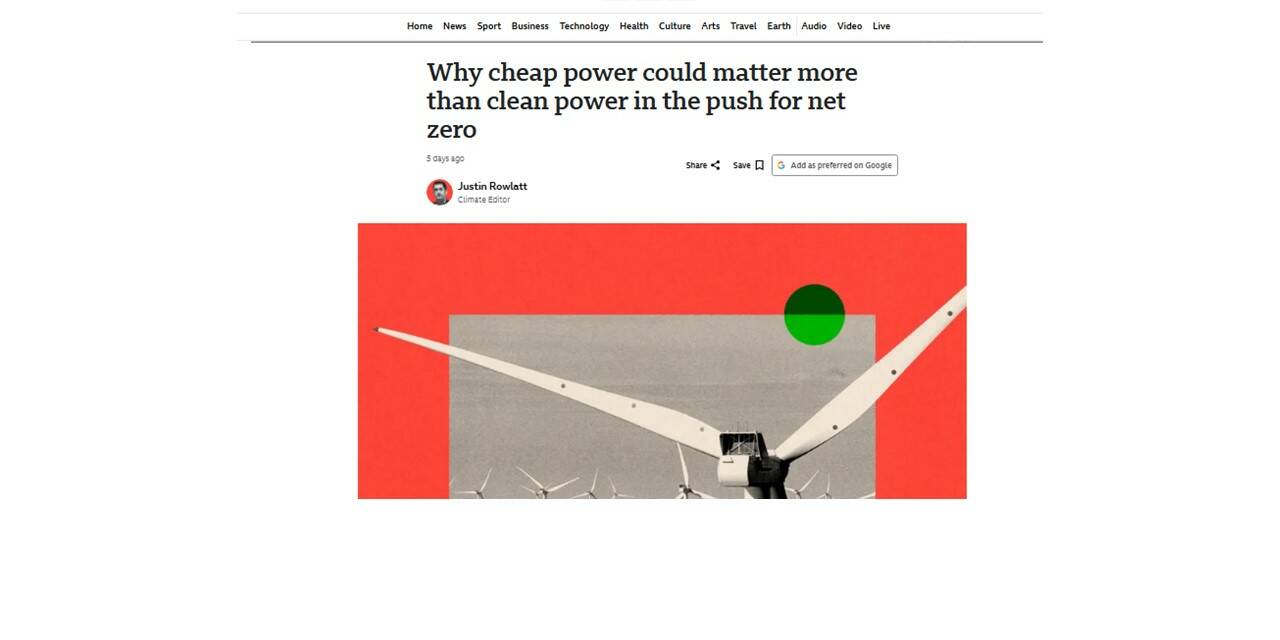 Erneuerbare Energien kosten uns ein Vermögen – Justin Rowlatt vom BBC