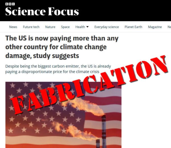 Nein, BBC, Katastrophenschäden lassen sich nicht mit dem Klimawandel in Verbindung bringen