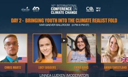 „Die Jugend für den Klima-Realismus gewinnen“