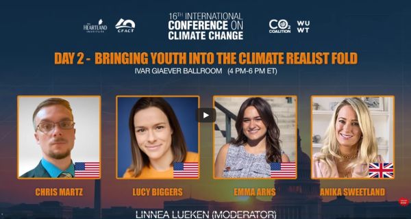 „Die Jugend für den Klima-Realismus gewinnen“