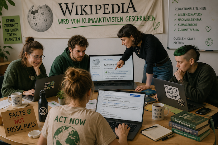 Ist Wikipedia ein Netzwerk von Klima-Aktivisten?