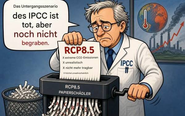 Das Weltuntergangsszenario des IPCC ist tot, aber noch nicht beerdigt
