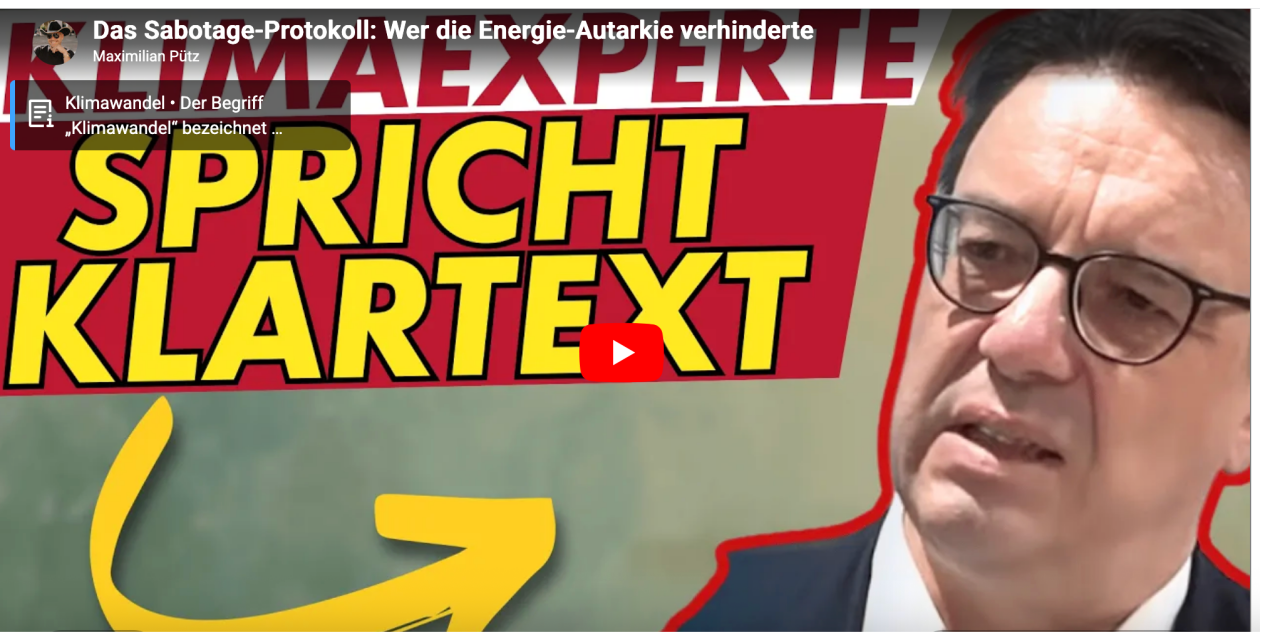 Das Sabotage Protokoll: Wer die Energie-Autarkie verhinderte