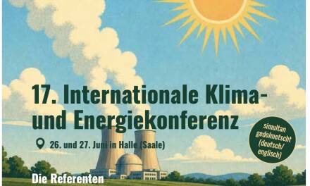 EIKE: 17. Klima und Energiekonferenz (17. IKEK) beginnt am 26.6. und 27.6.26 in Halle (Saale)