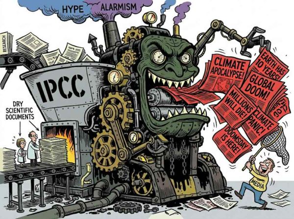 IPCC: Erwischt dabei, wie es seinen eigenen Alarmismus noch verstärkt – und die Medien haben das Ganze noch weiter verschlimmert