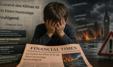 Warum ermutigt die Financial Times Eltern dazu, ihren Kindern Angst vor dem Klimawandel einzujagen?