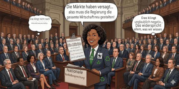 Und noch eine Klima-Aktivistin, die sich als Ökonomin tarnt