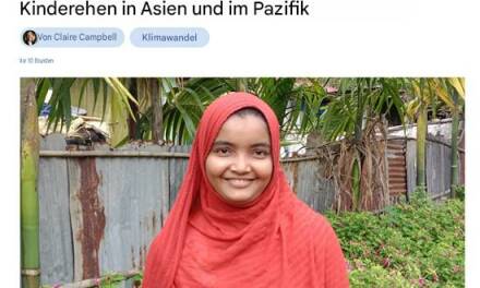 Klimawandel ist Ursache für Kinder-Hochzeiten