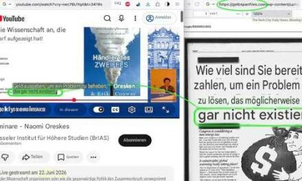 Wie viel Desinformation kann man in einen Vortrag über Desinformation packen?