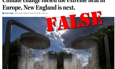 Nein, <em>Boston Globe</em>, Hitzewellen gab es schon vor dem Klimawandel