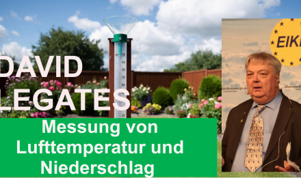 Messung von Lufttemperatur und Niederschlag für die Bewertung des Klimawandels – David Legates
