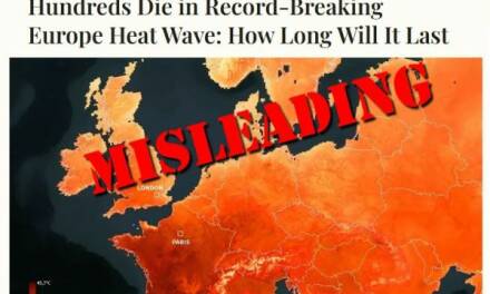 Falsch, <em>Newsweek</em>: Die Hitzetoten in Europa sind ein Versagen der Politik und keine Folgen des Klimawandels