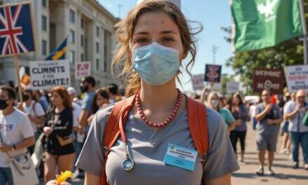Haben Krankenschwestern nichts Besseres zu tun, als über den Klimawandel zu diskutieren?