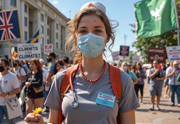 Haben Krankenschwestern nichts Besseres zu tun, als über den Klimawandel zu diskutieren?