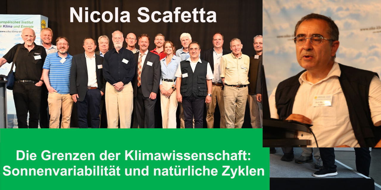 Die Grenzen der Klimawissenschaft: Sonnenvariabilität, natürliche Zyklen – von Nicola Scafetta