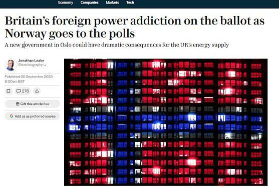 Großbritannien kann sich bei der Energieversorgung nicht länger auf die Freundlichkeit der Nachbarn verlassen.