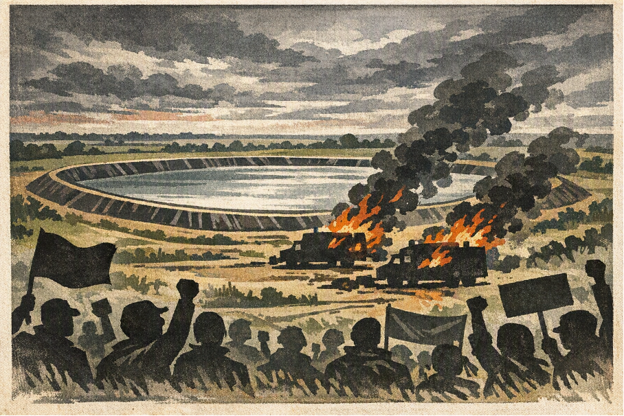 Der Krieg um das Wasser in Frankreich