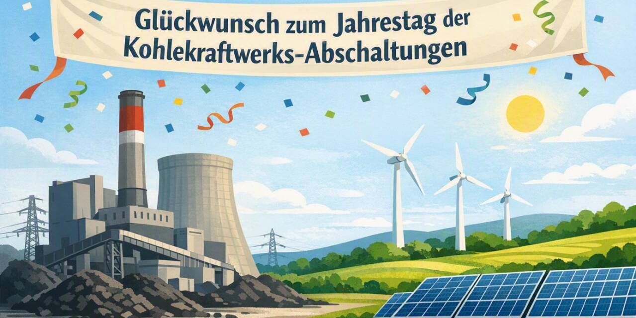 Glückwunsch zum Jahrestag – Die Dekarbonisierung in ihrem Lauf halten weder Ochs noch Esel auf